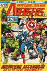 Link to the Cover of Avengers #100 (108 Kb)